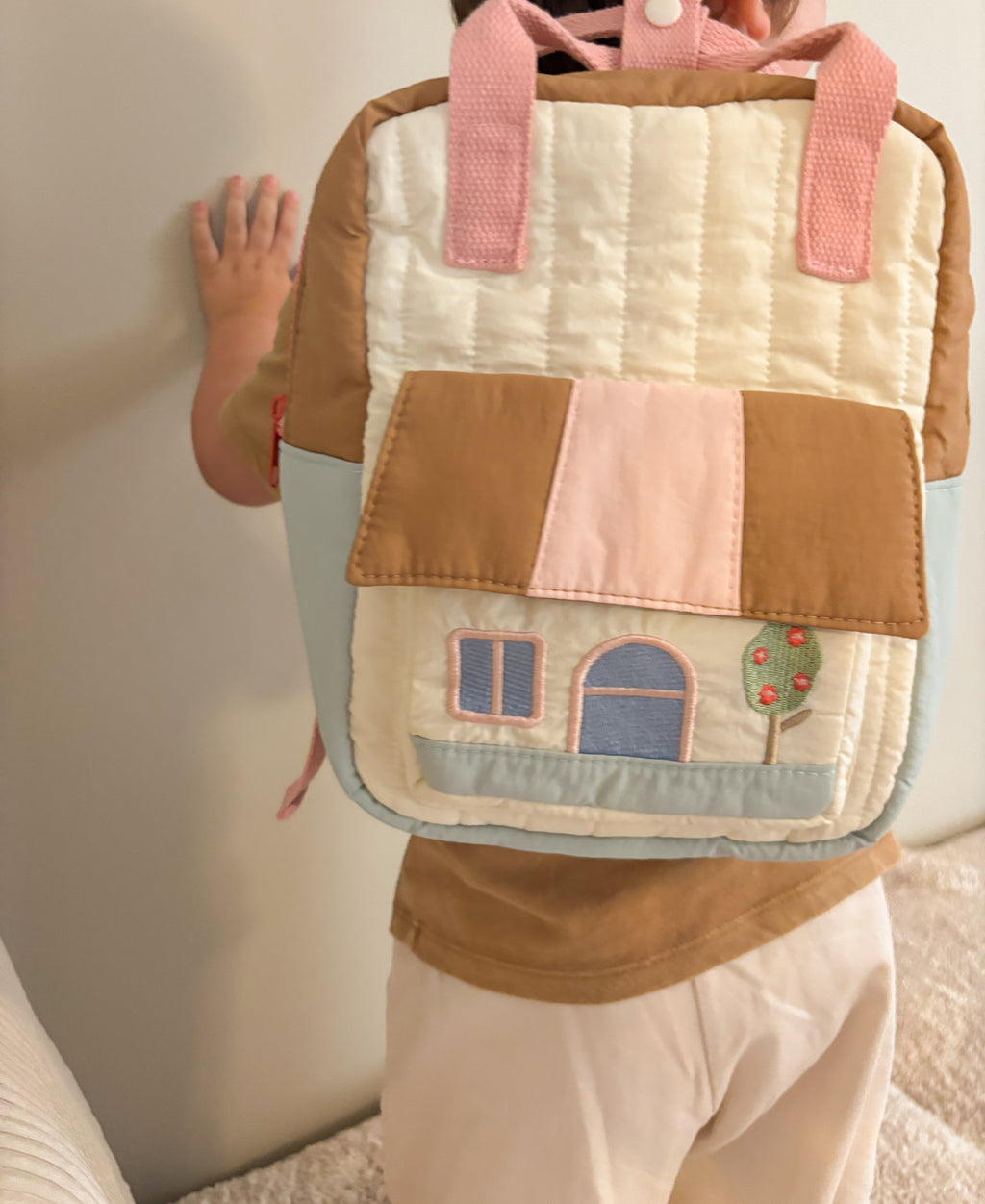 Small Dolly Embroidered Backpack